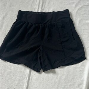 Black Running Shorts